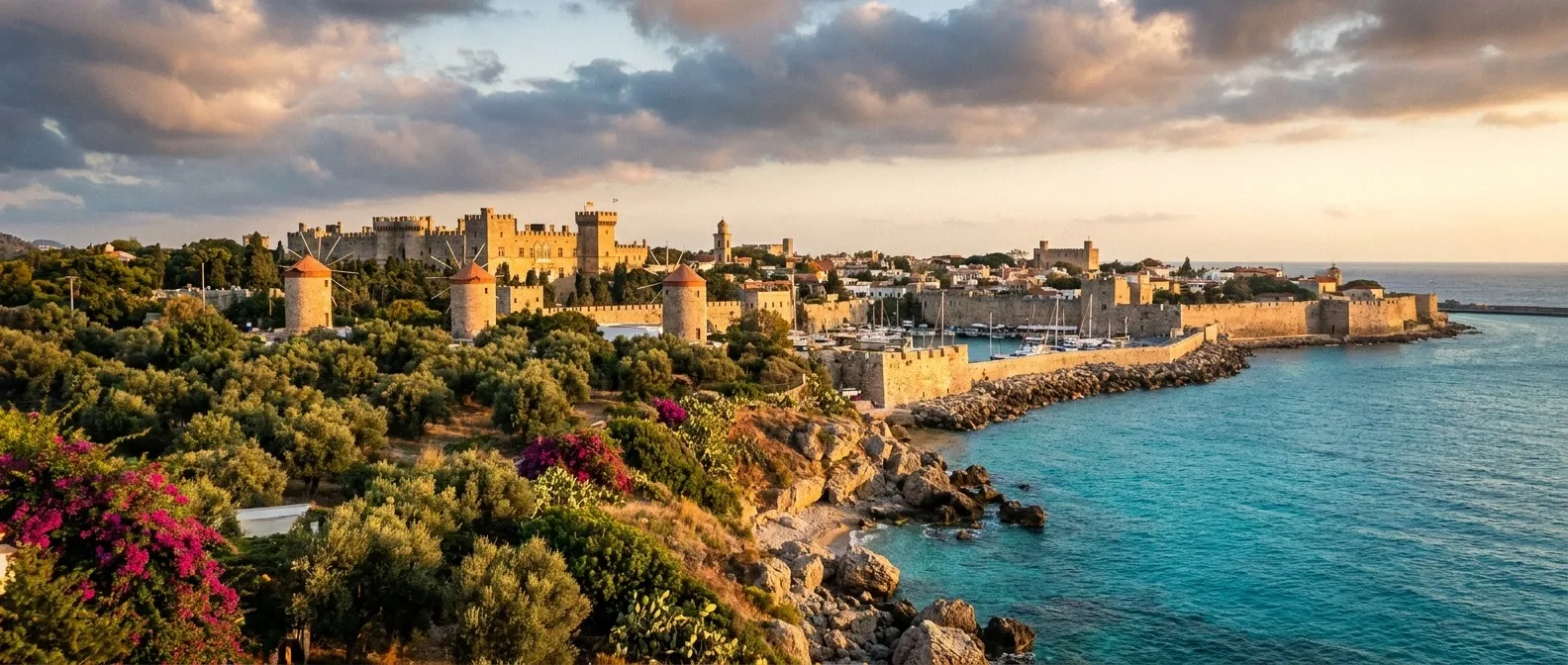 Rhodes, Dodecanese, Greece cruise port