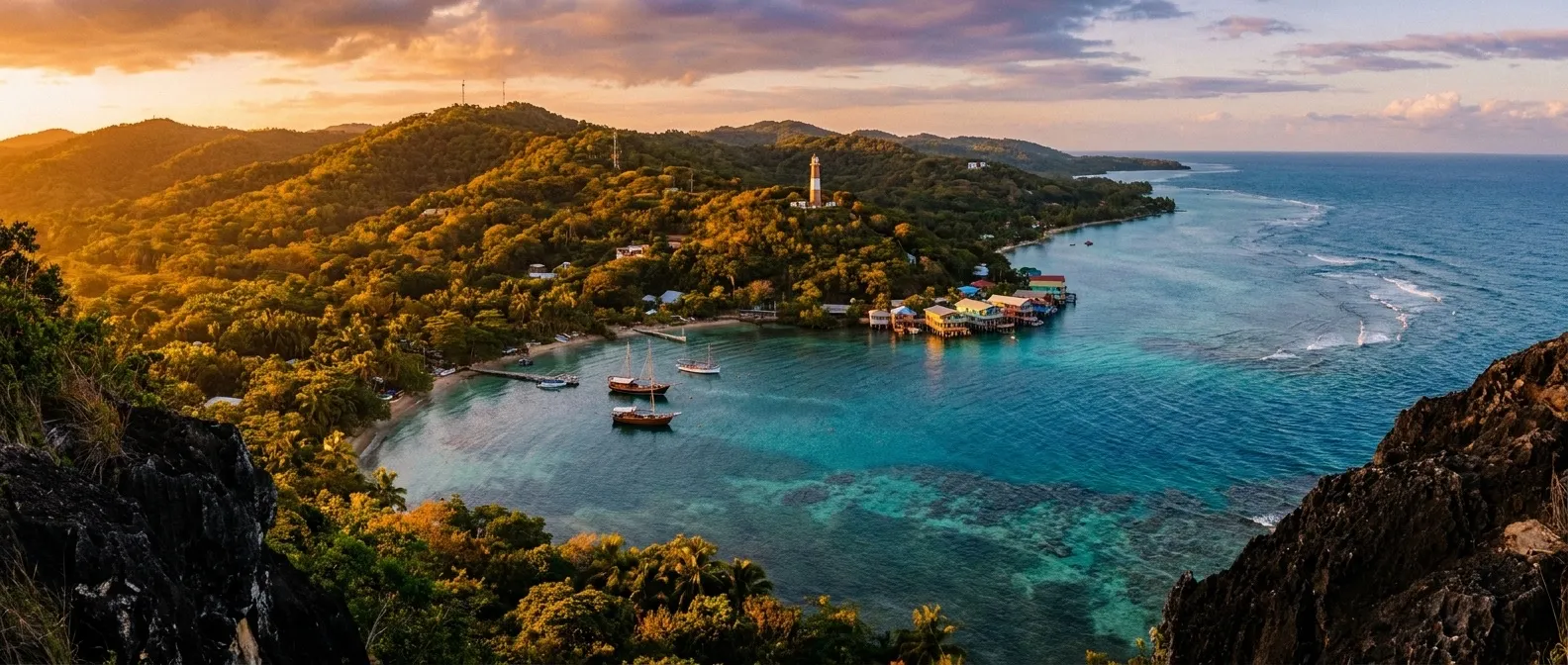 Roatan, Bay Islands, Honduras cruise port