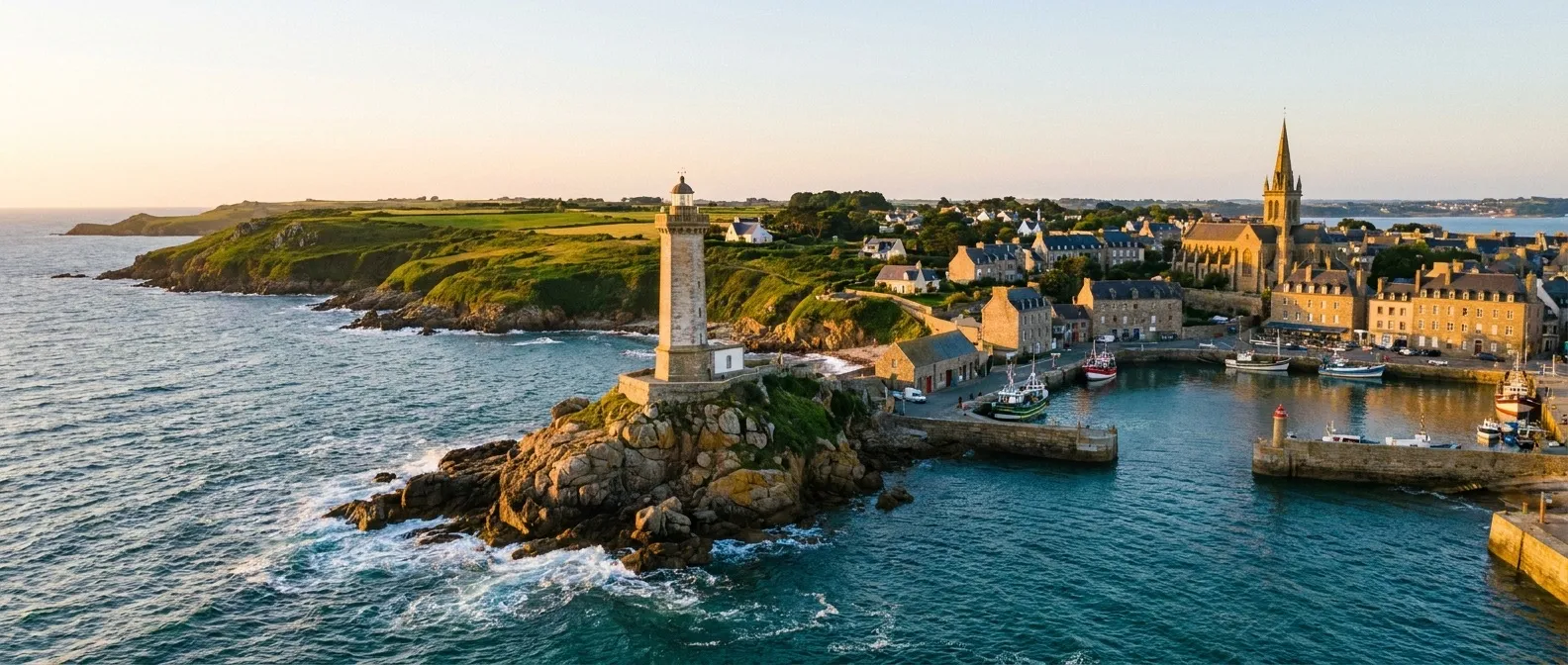 Roscoff, Brittany, France cruise port