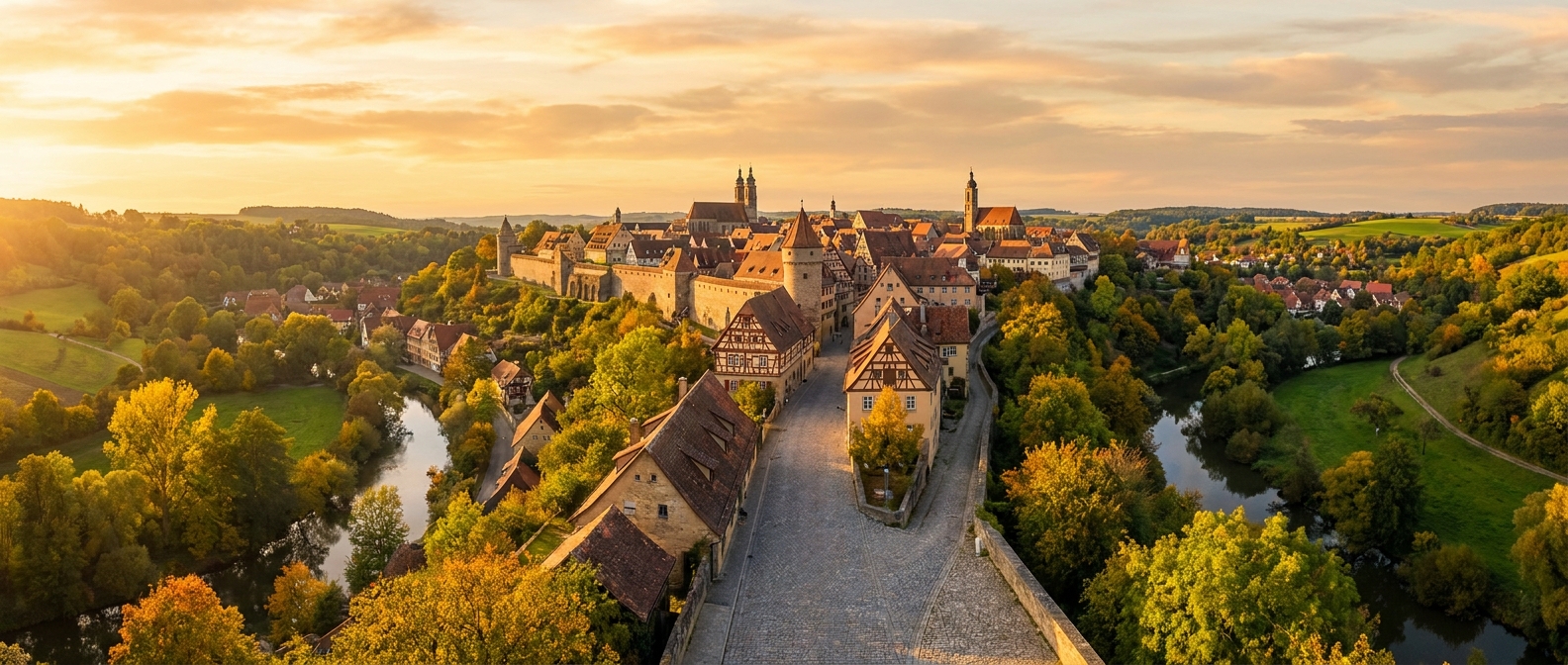 Rothenburg ob der Tauber, Bavaria, Germany cruise port