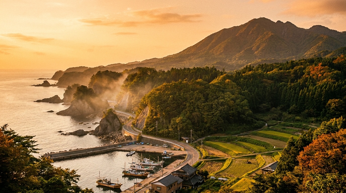Sado Island, Niigata, Japan cruise port