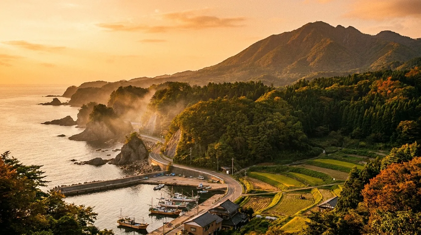Sado Island, Niigata, Japan cruise port