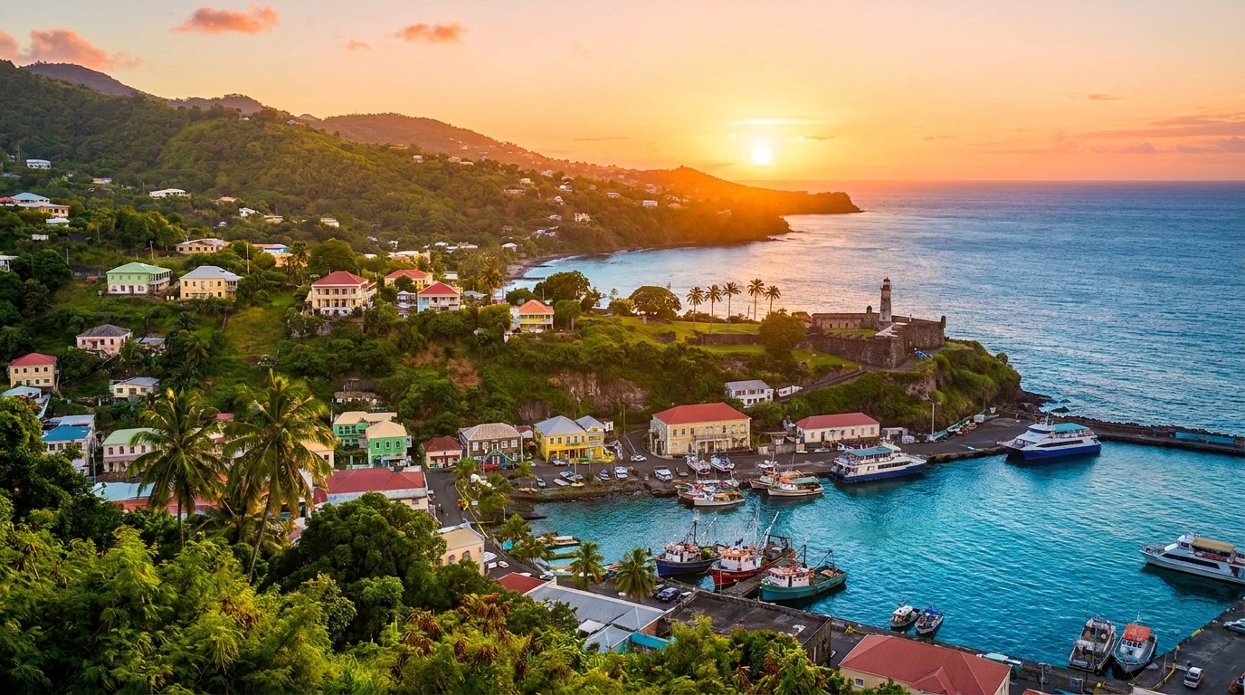 Kingstown, Saint Vincent, Caribbean cruise port