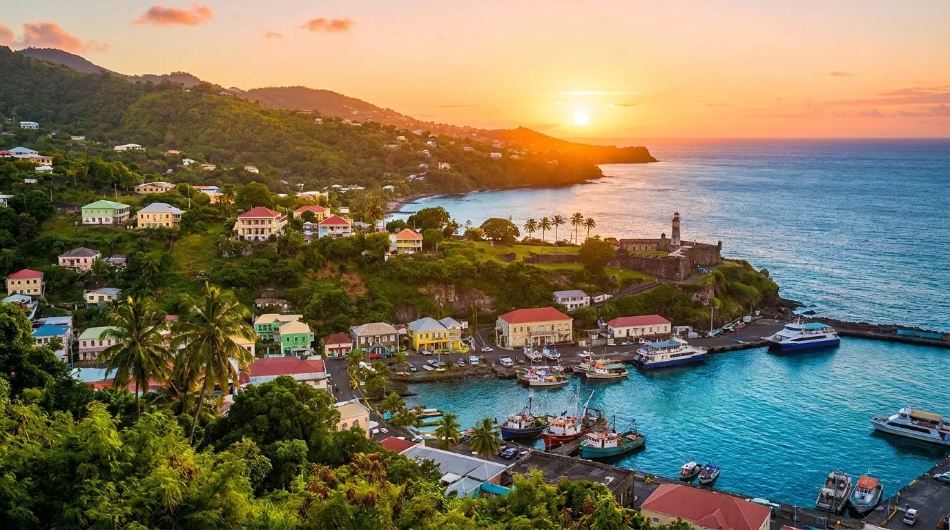 Kingstown, Saint Vincent, Caribbean cruise port