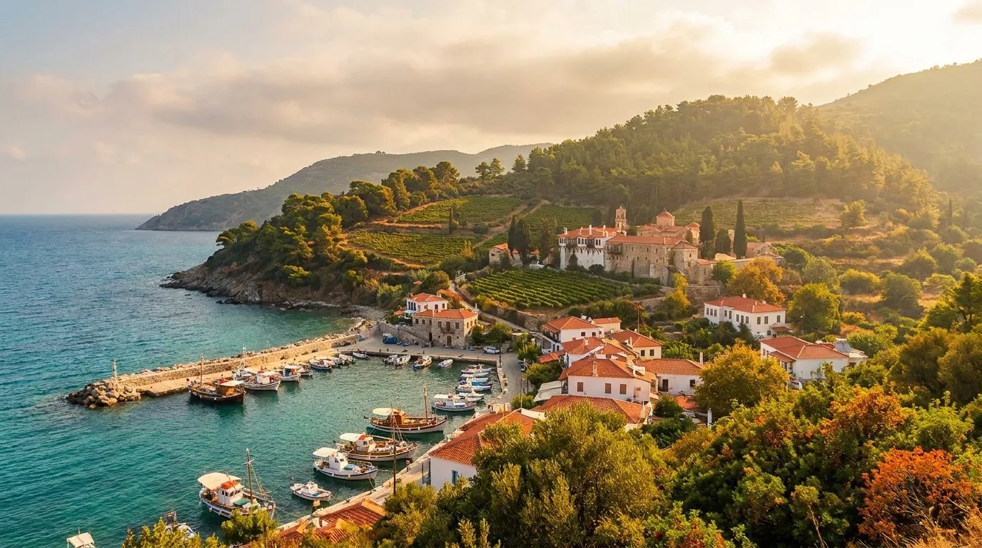 Samos Island, Eastern Aegean, Greece cruise port