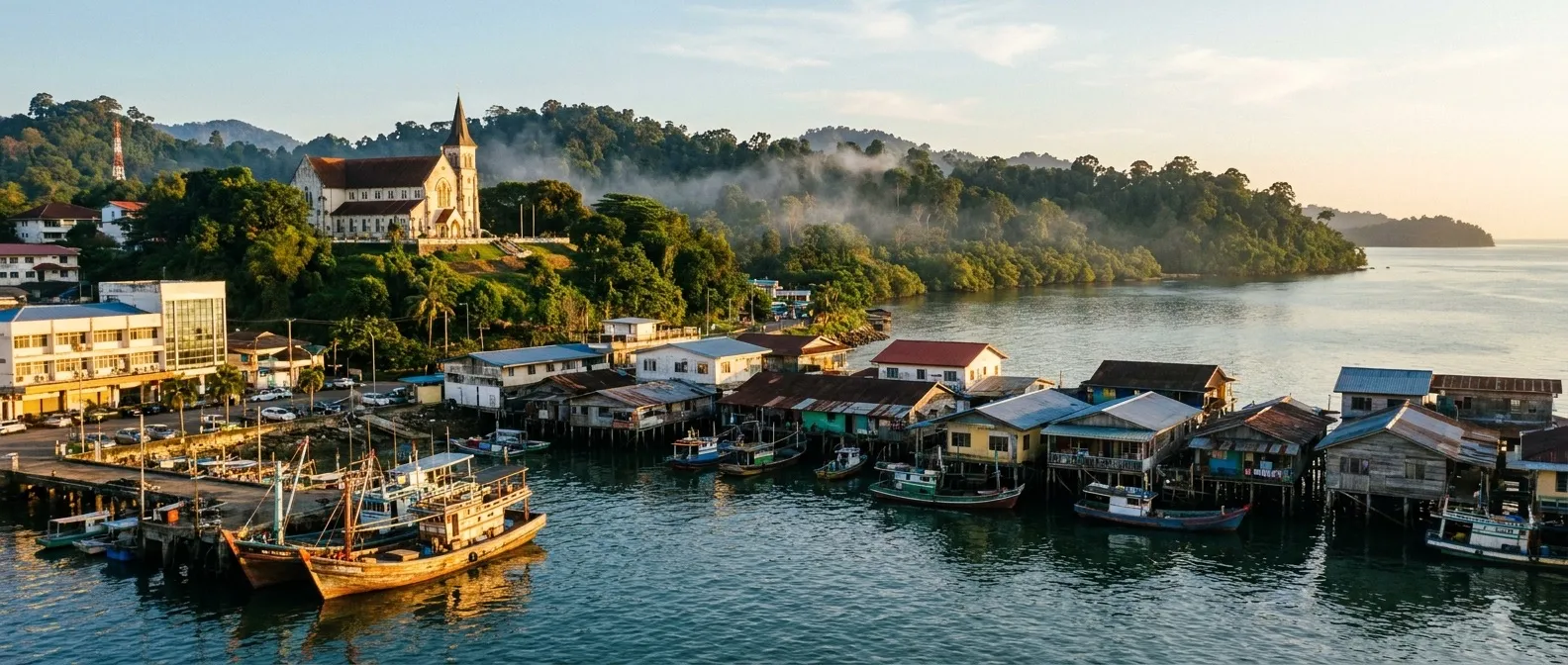 Sandakan, Sabah, Malaysia cruise port