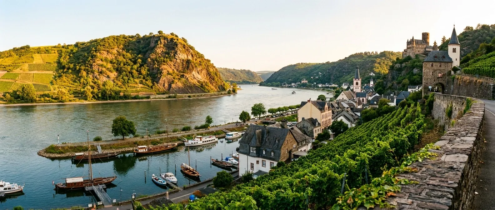 Sankt Goarshausen, Rhineland-Palatinate, Germany cruise port