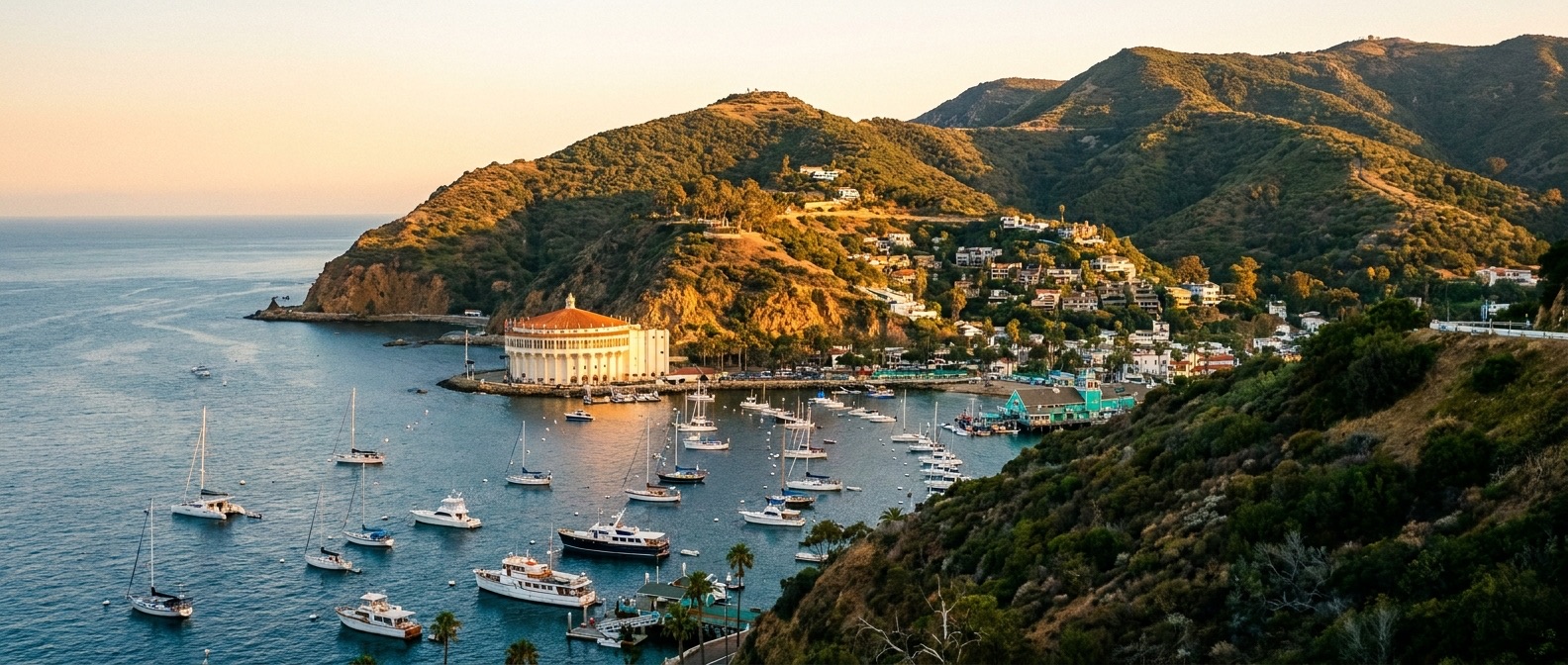 Santa Catalina Island, California, USA cruise port