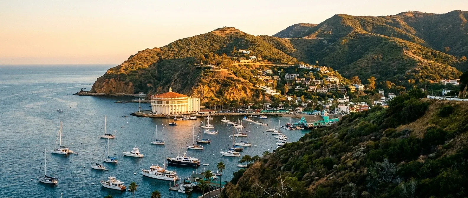 Santa Catalina Island, California, USA cruise port