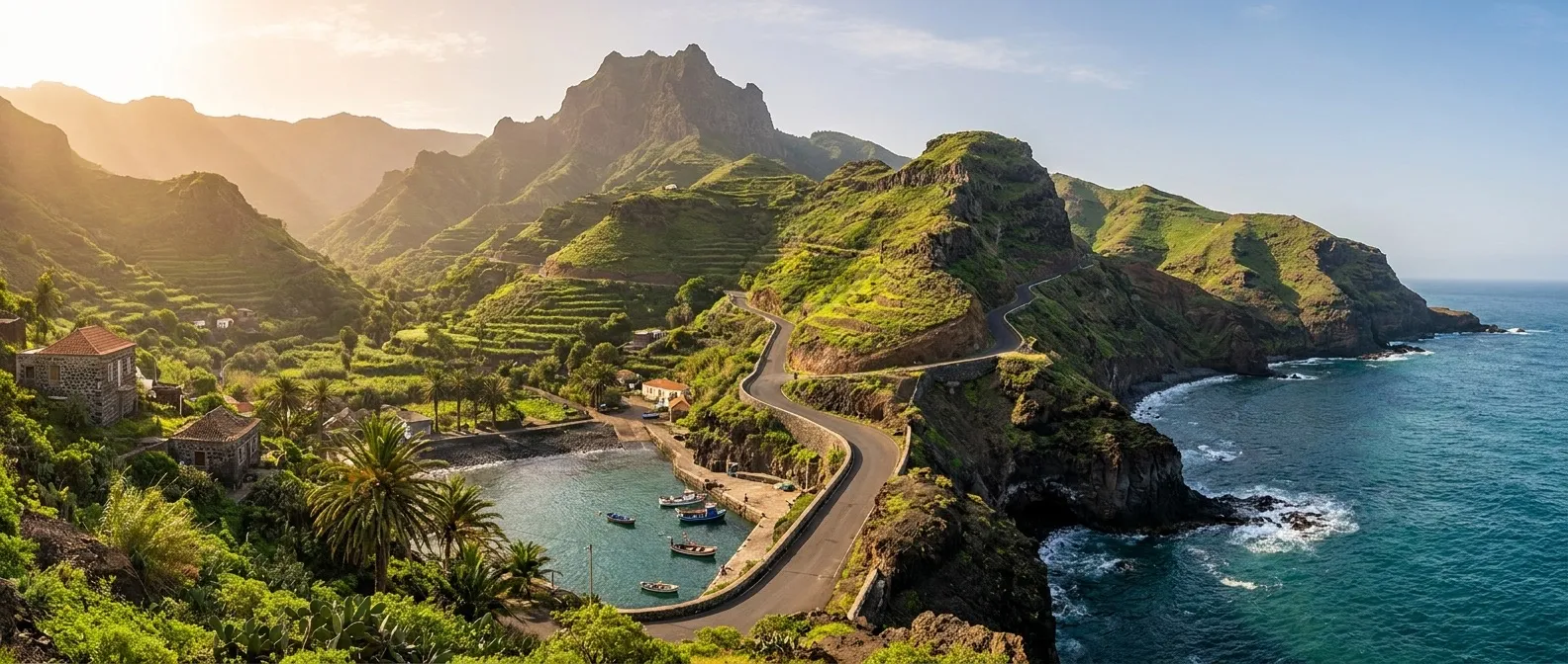 Santo Antão Island, Cape Verde cruise port