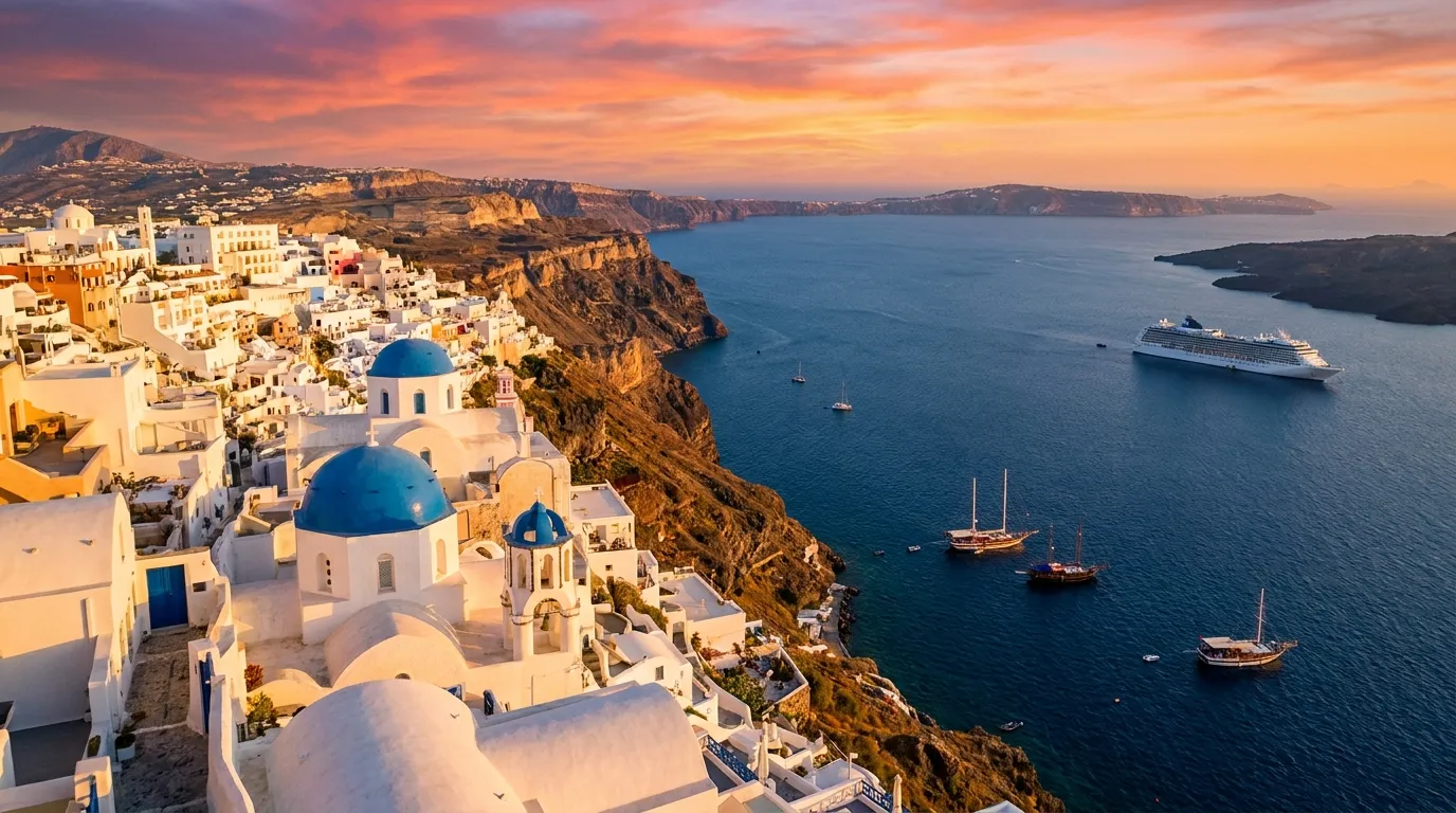Santorini, Greece cruise port