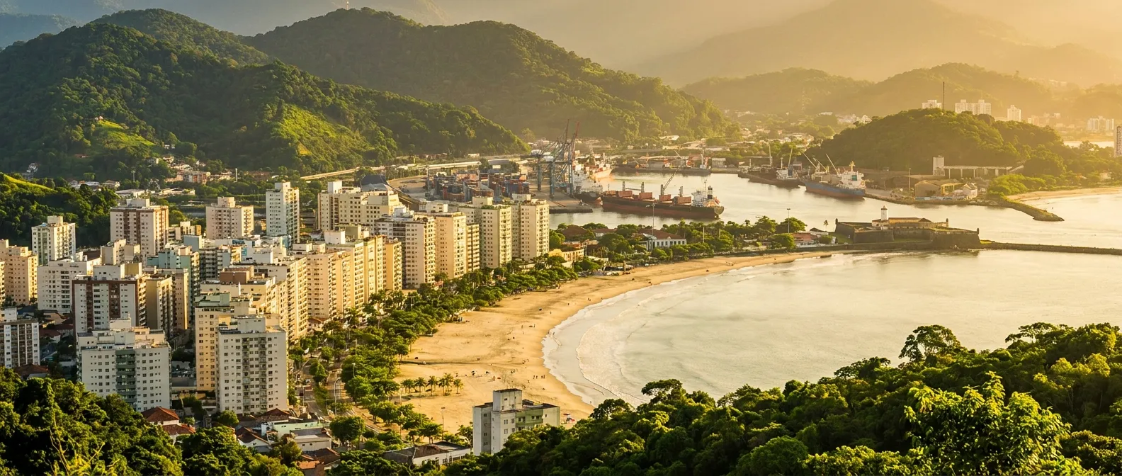 Santos, São Paulo, Brazil cruise port