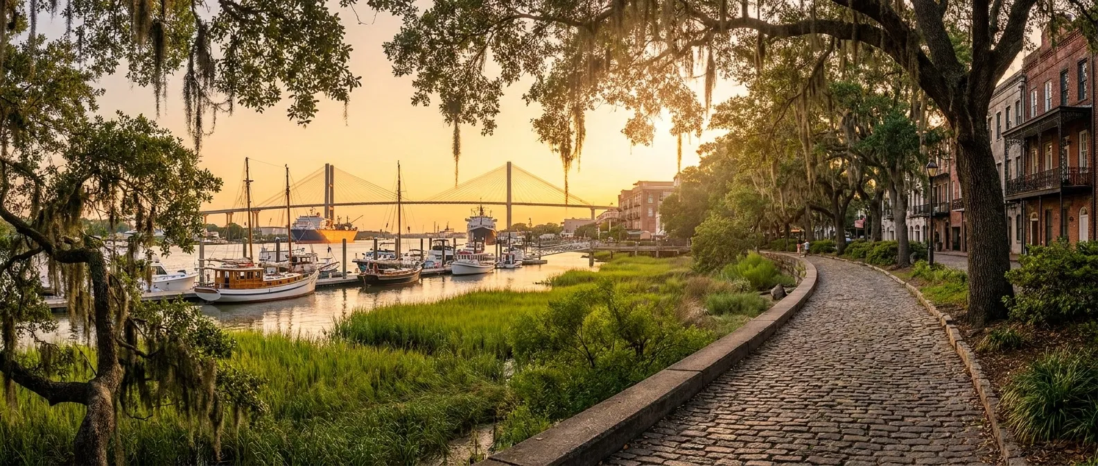 Savannah, Georgia, USA cruise port
