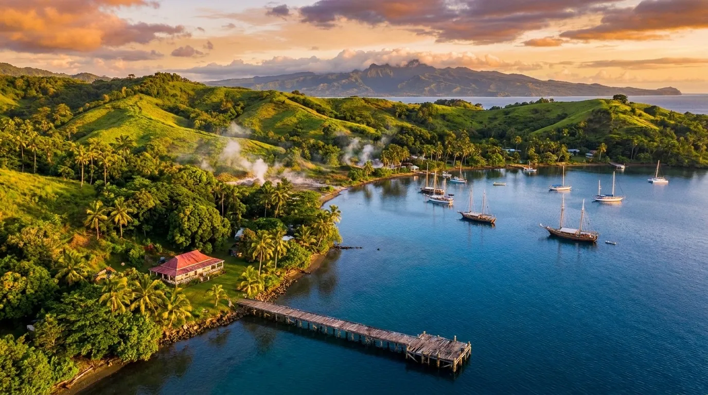 Savusavu, Vanua Levu, Fiji cruise port