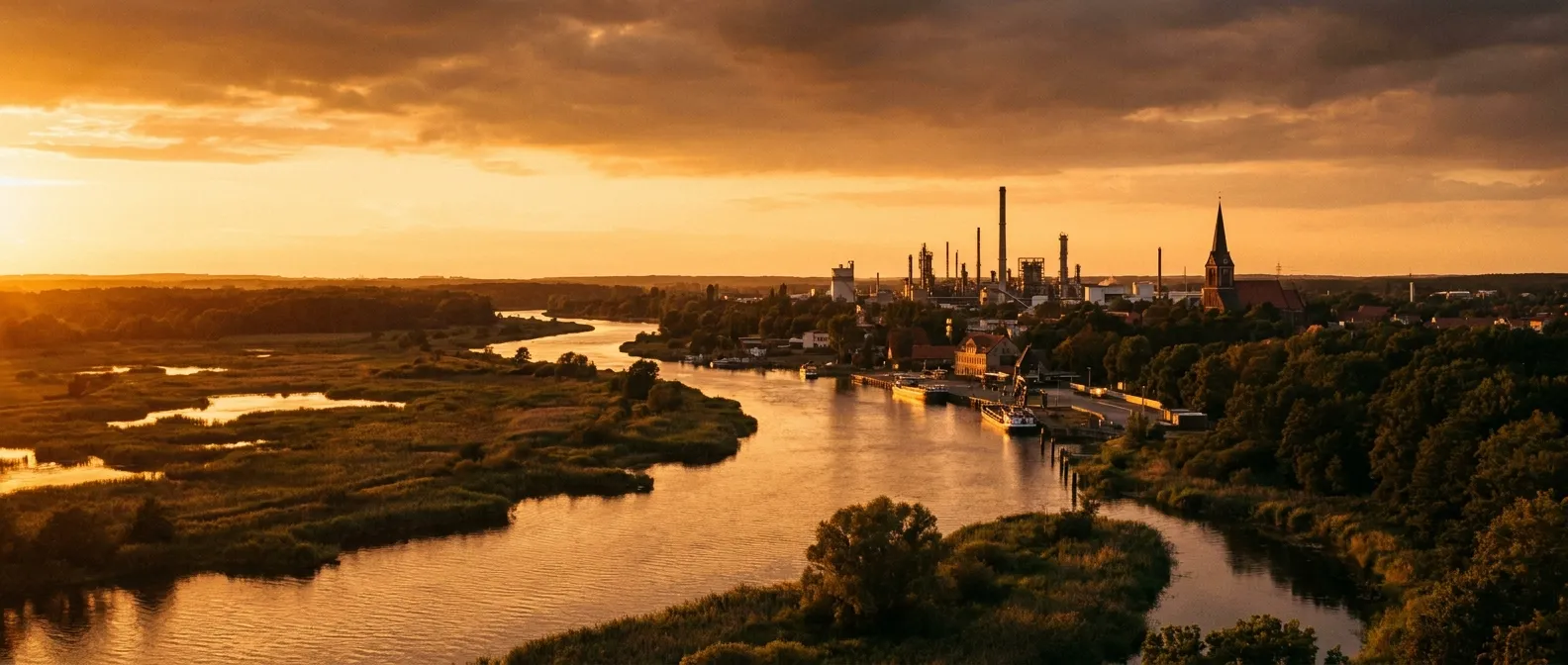 Schwedt/Oder, Brandenburg, Germany cruise port