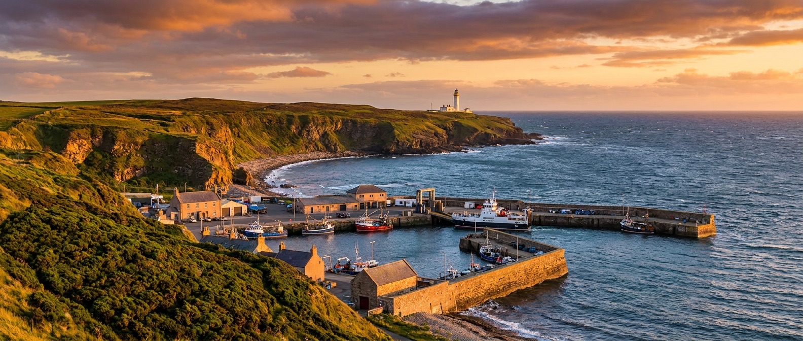 Scrabster, Caithness, Scotland cruise port