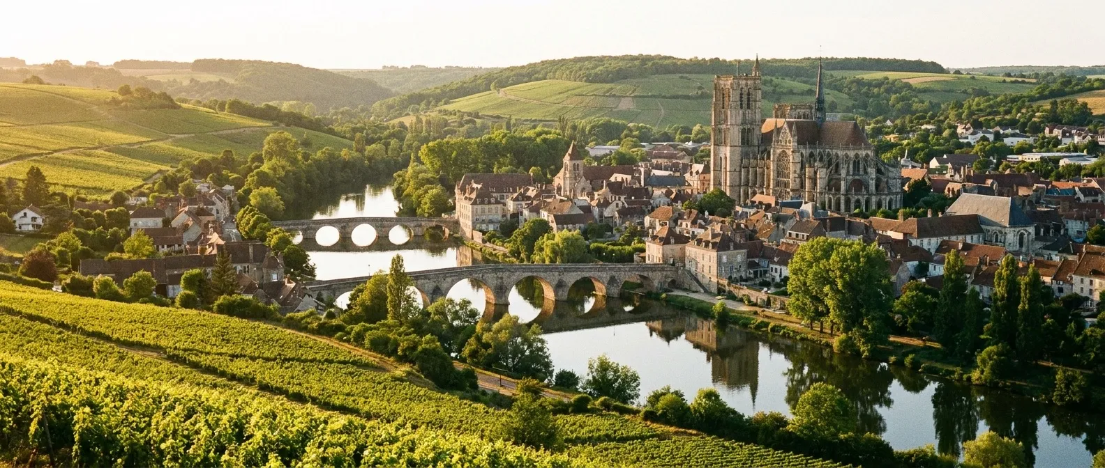 Sens, Burgundy, France cruise port