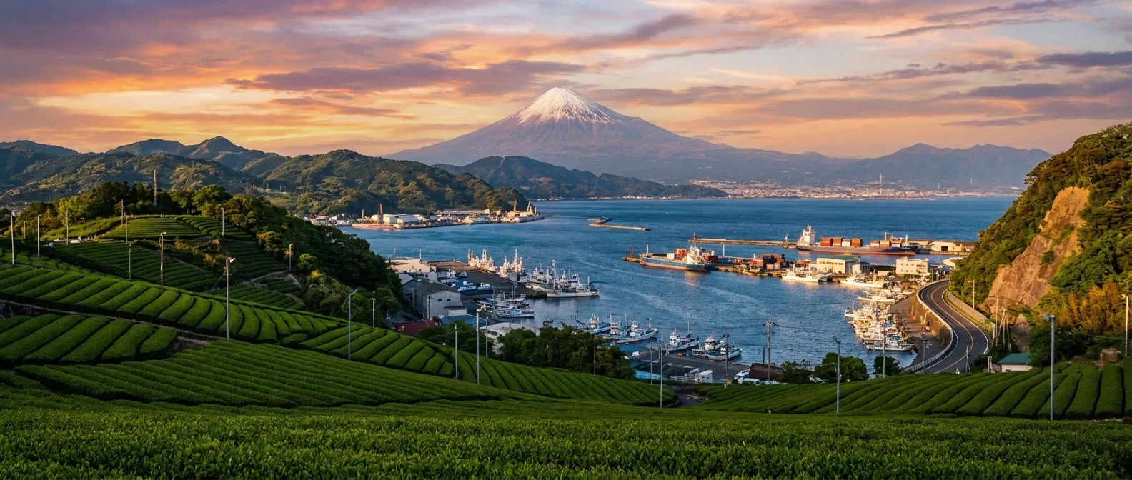 Shimizu, Shizuoka, Japan cruise port