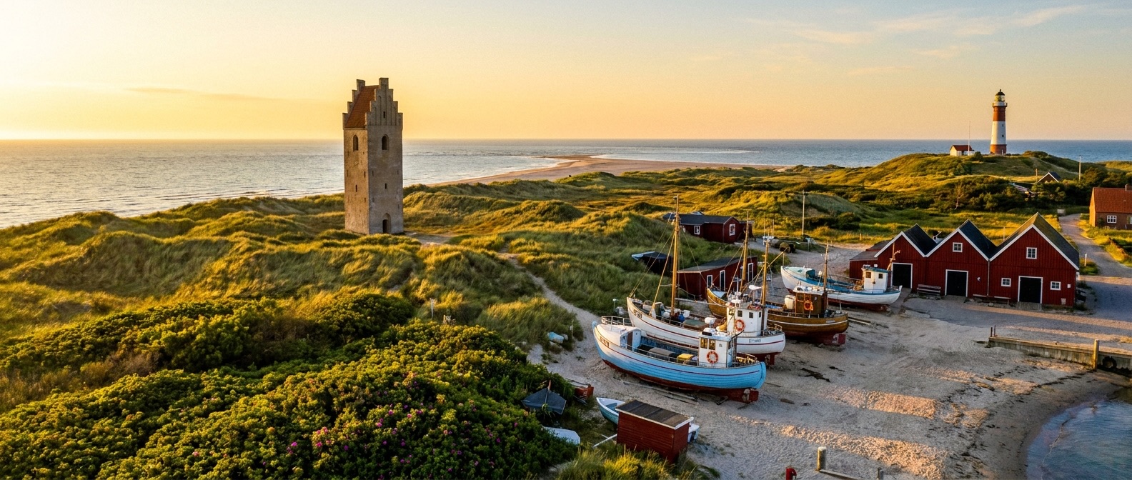 Skagen, Jutland, Denmark cruise port
