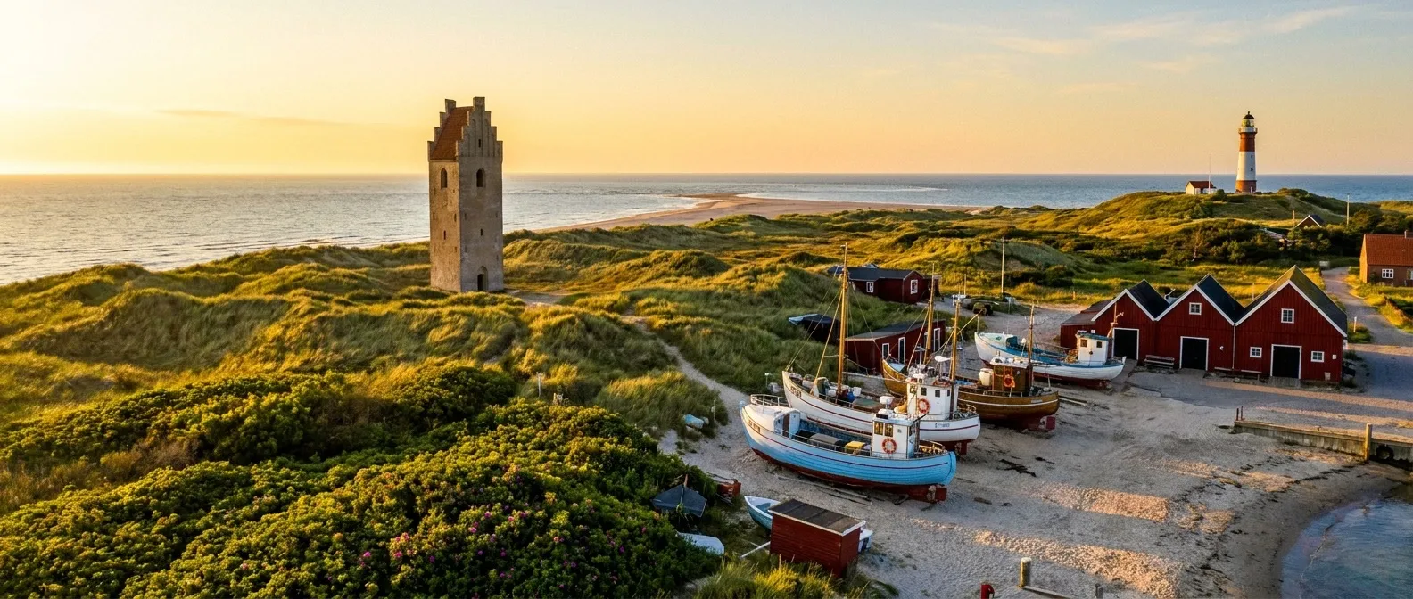 Skagen, Jutland, Denmark cruise port