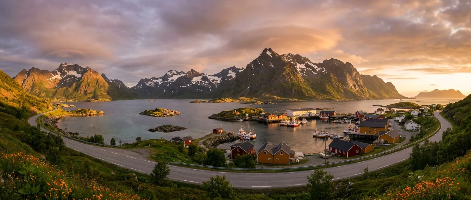 Skjervøy, Troms og Finnmark, Norway cruise port