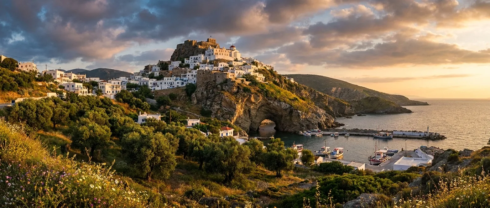 Skyros Island, Sporades, Greece cruise port
