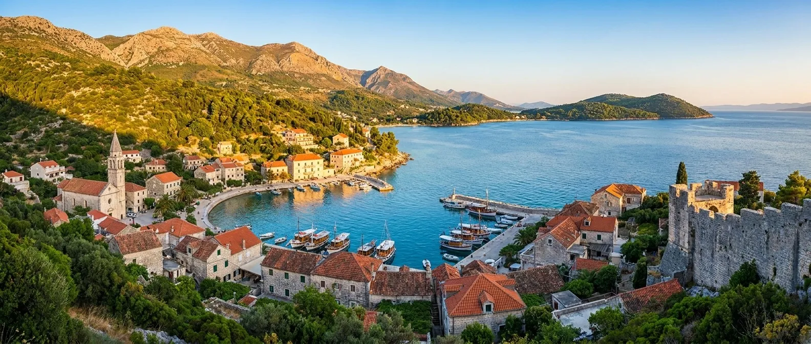 Slano, Dubrovnik-Neretva, Croatia cruise port