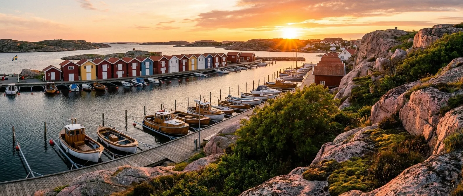 Smögen, Bohuslän, Sweden cruise port