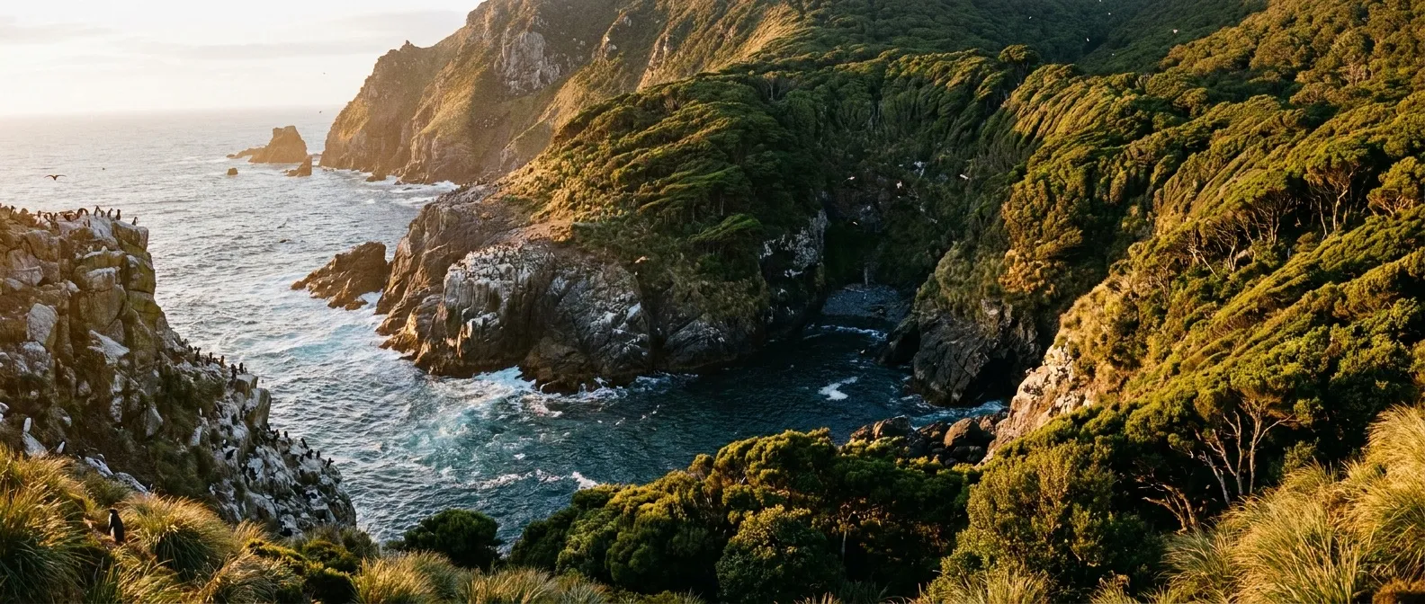 Snares Islands, Southland, New Zealand cruise port