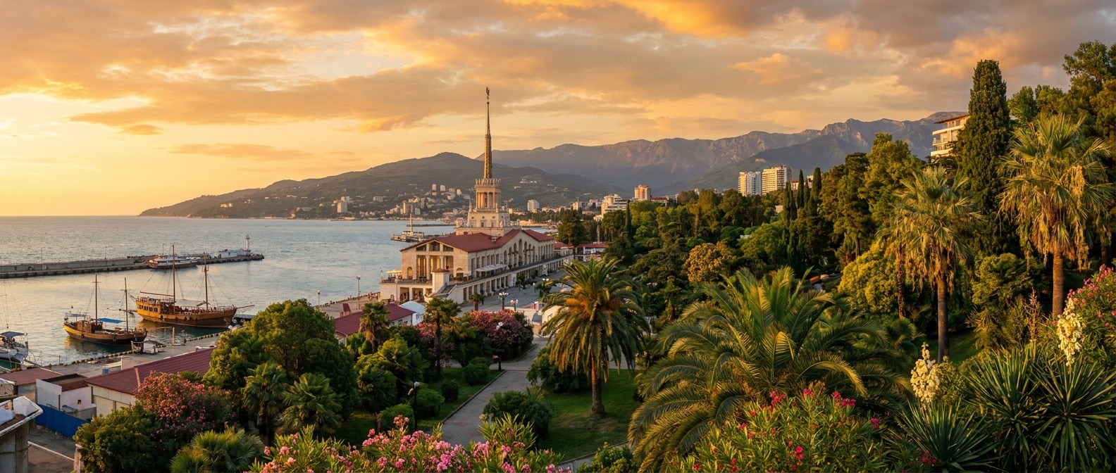 Sochi, Krasnodar Krai, Russia cruise port