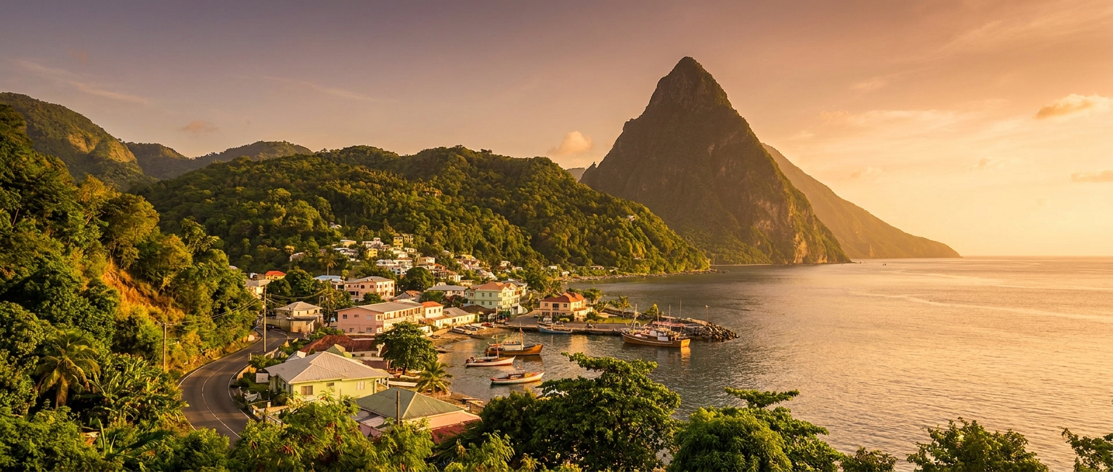Soufrière, St. Lucia, Caribbean cruise port