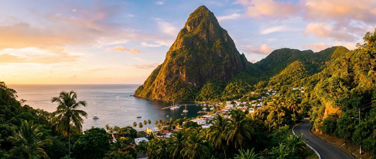 Soufrière, St. Lucia, Caribbean cruise port