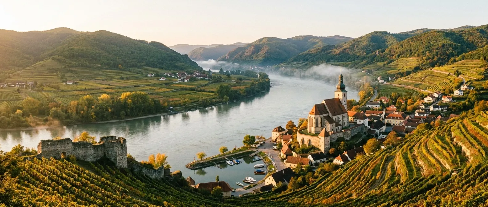 Spitz an der Donau, Wachau, Austria cruise port