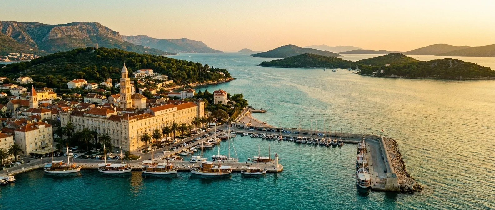 Split, Dalmatia, Croatia cruise port