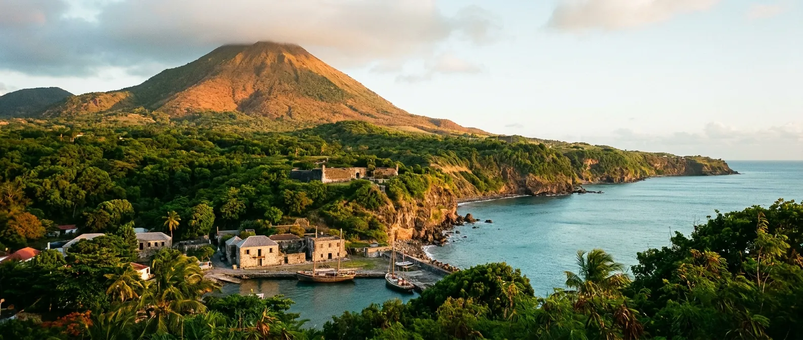St Eustatius, Caribbean Netherlands cruise port