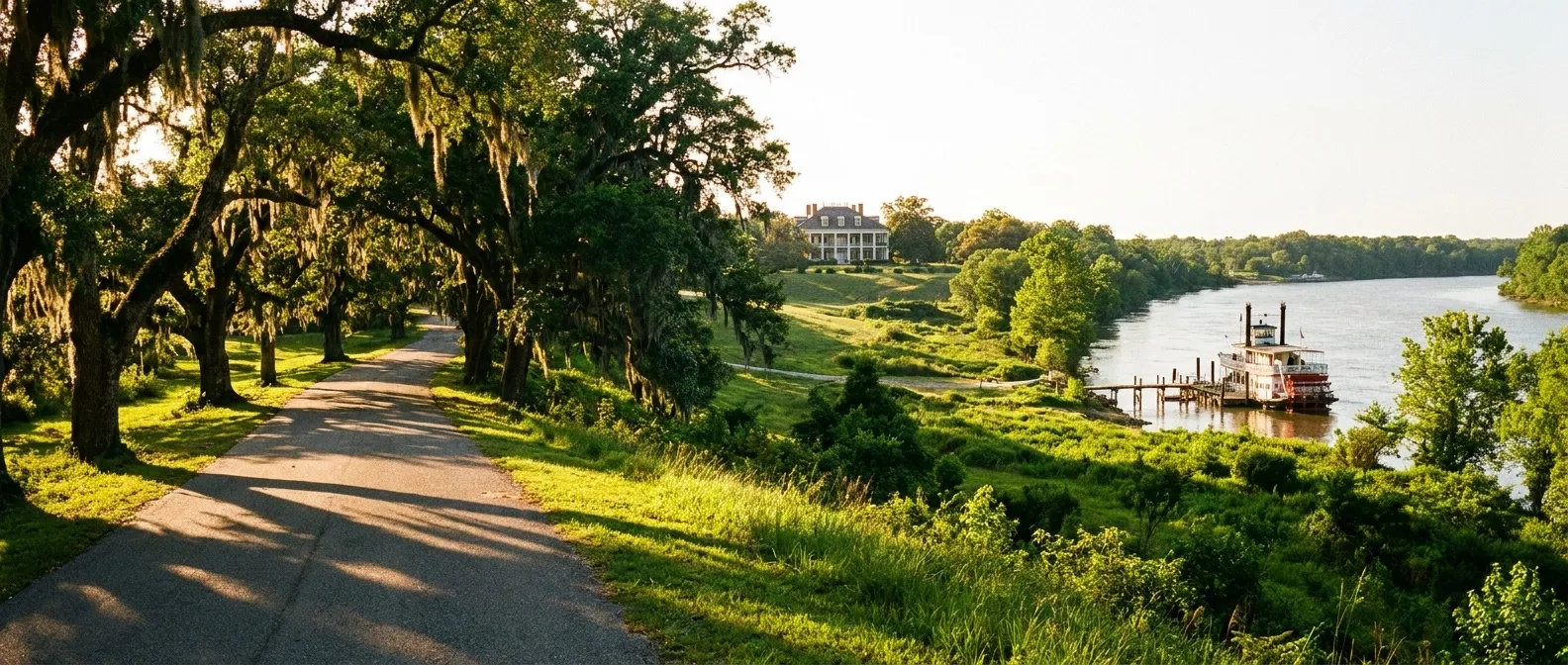 St. Francisville, Louisiana, USA cruise port