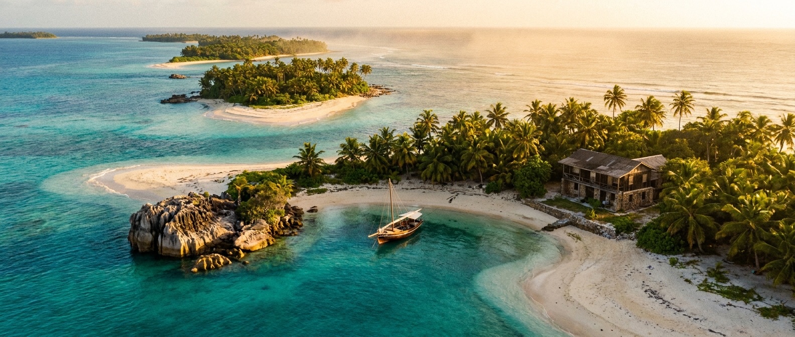 St Joseph Atoll, Amirante Islands, Seychelles cruise port