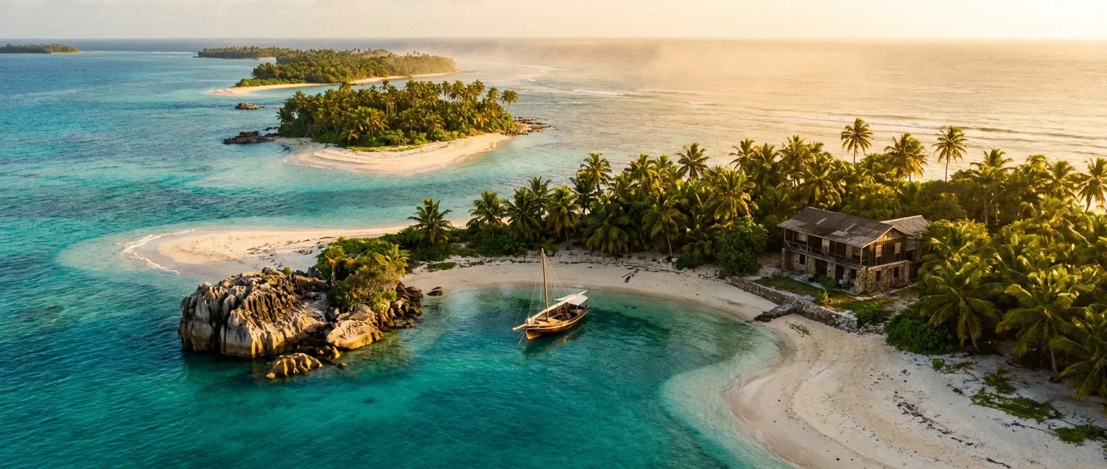 St Joseph Atoll, Amirante Islands, Seychelles cruise port