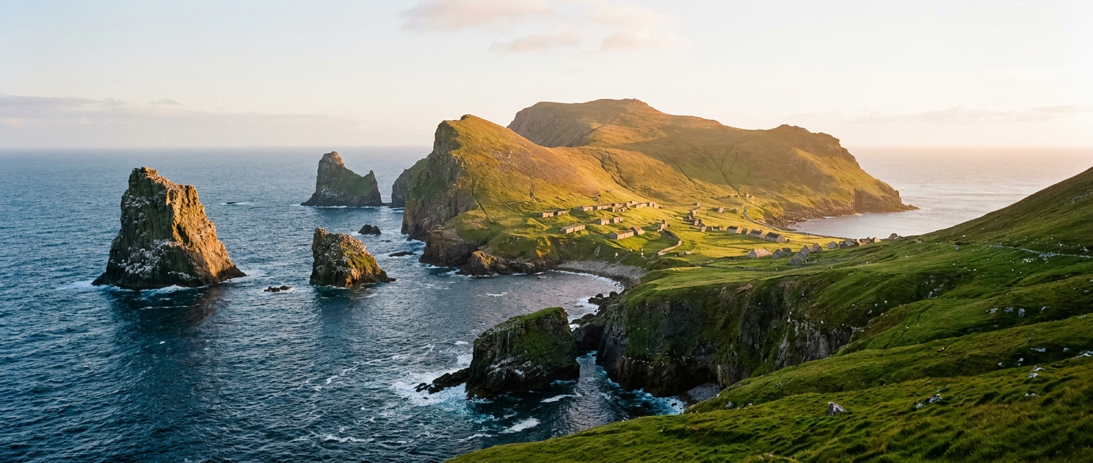 St Kilda Islands, Outer Hebrides, Scotland cruise port
