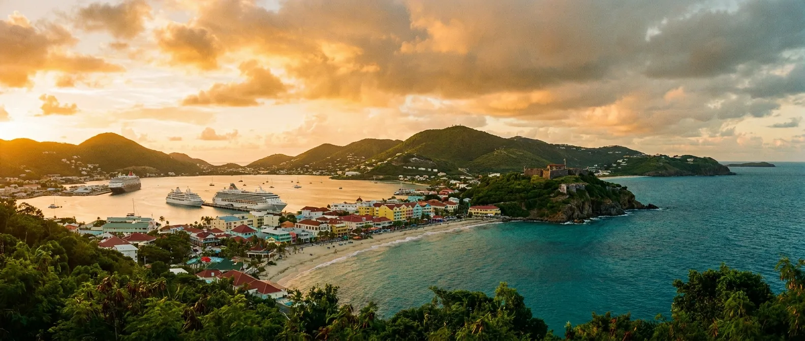 Philipsburg, Sint Maarten / Saint-Martin cruise port