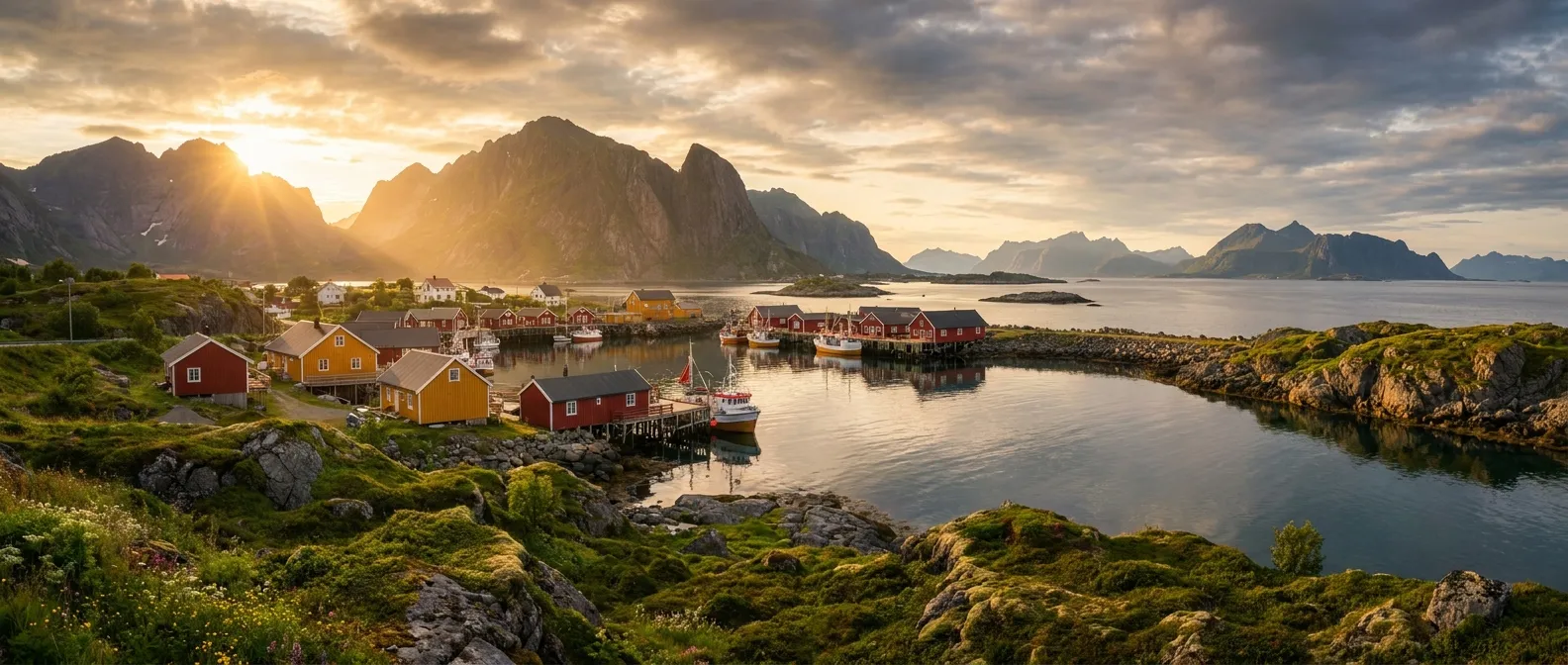 Stamsund, Lofoten, Norway cruise port