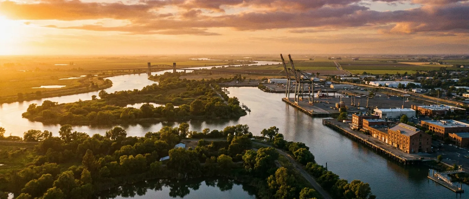 Stockton, California, USA cruise port