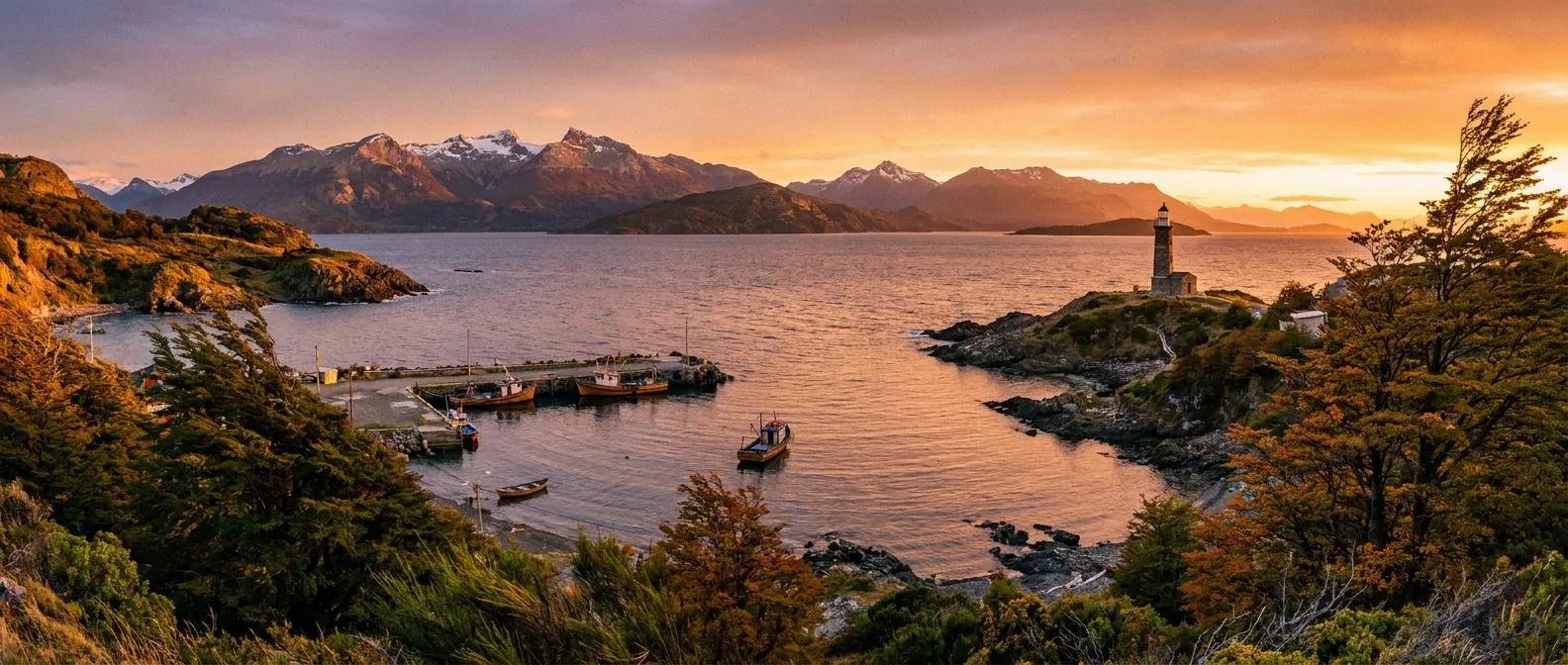Strait of Magellan, Magallanes, Chile cruise port