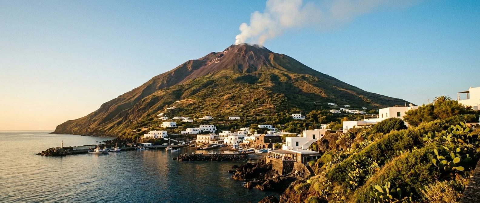 Stromboli Island, Aeolian Islands, Italy cruise port