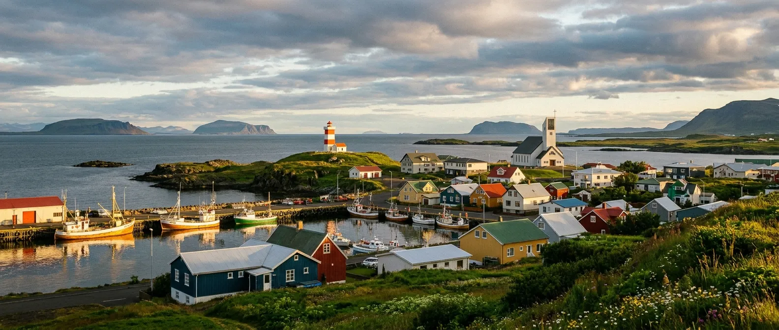 Stykkishólmur, Snæfellsnes, Iceland cruise port