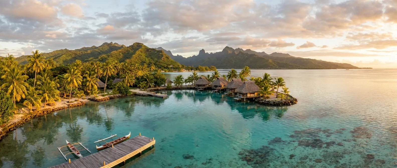 Tahaa Island, French Polynesia cruise port
