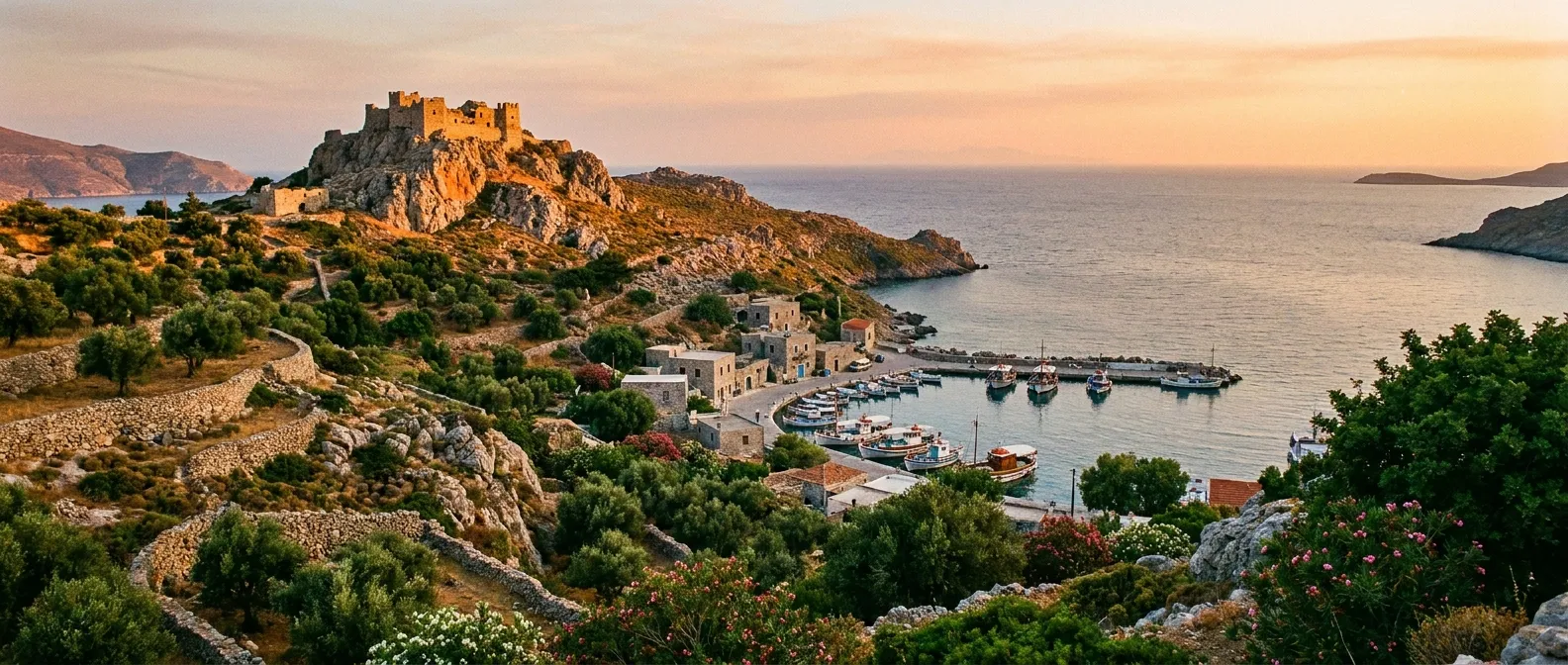 Tilos Island, Dodecanese, Greece cruise port