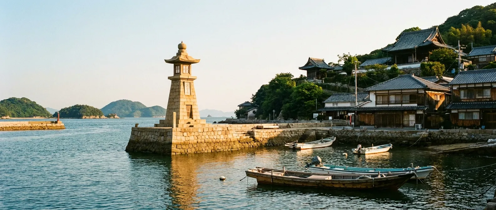 Tomonoura, Hiroshima Prefecture, Japan cruise port