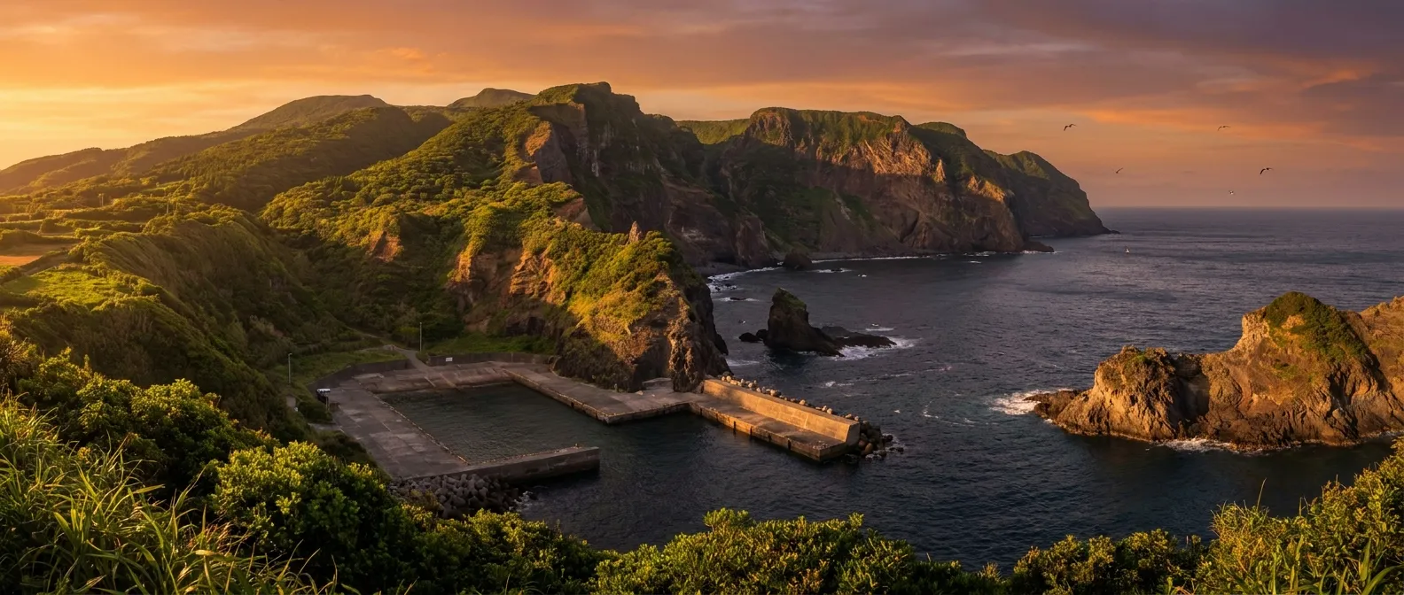Torishima Island, Izu Islands, Japan cruise port