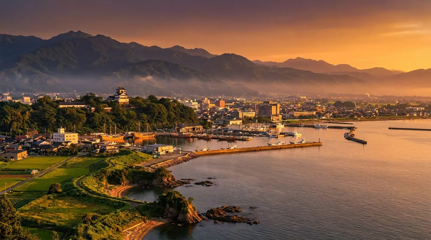 Toyama City, Toyama Prefecture, Japan cruise port